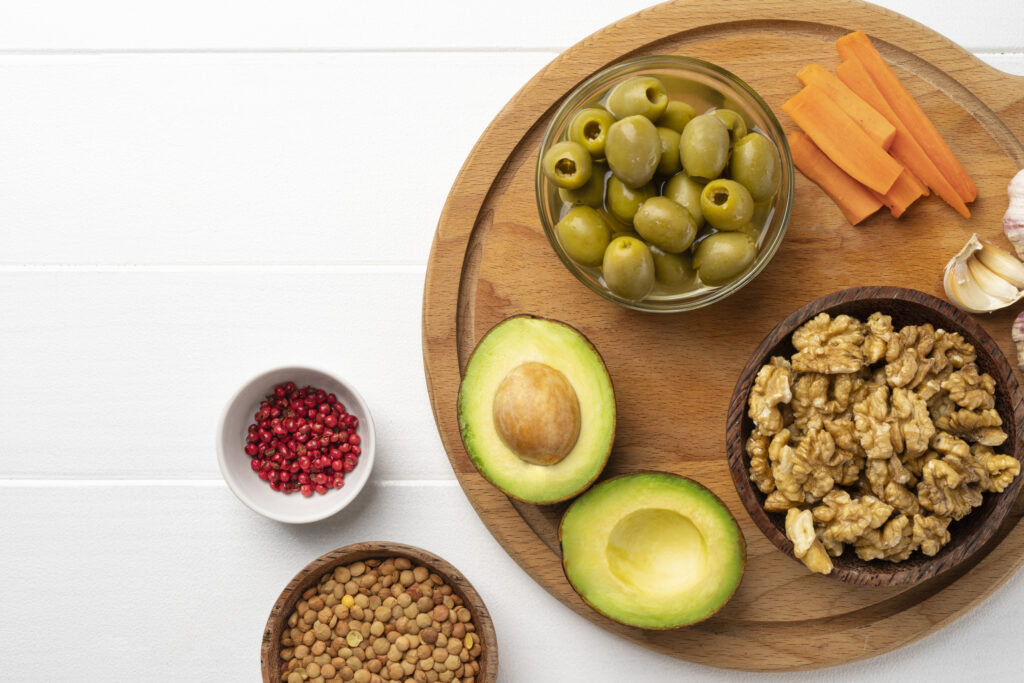 Alimentos para hipertrofia muscular: Gorduras saudáveis Alimentos para hipertrofia muscular: Gorduras saudáveis