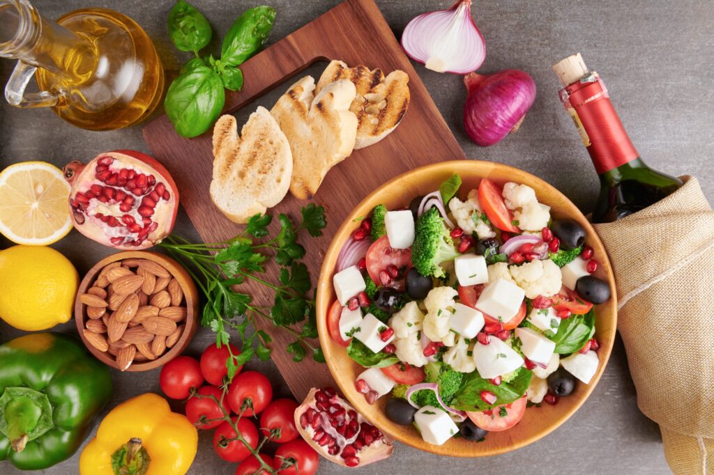Dieta Mediterrânea: Uma das mais saudáveis do mundo