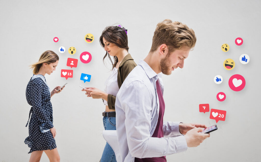 O impacto das redes sociais na saúde mental O impacto das redes sociais na saúde mental