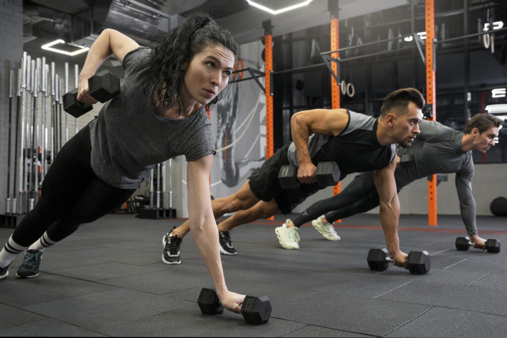 Exercícios compostos para reduzir a gordura e definir o abdômen Exercícios compostos para reduzir a gordura e definir o abdômen